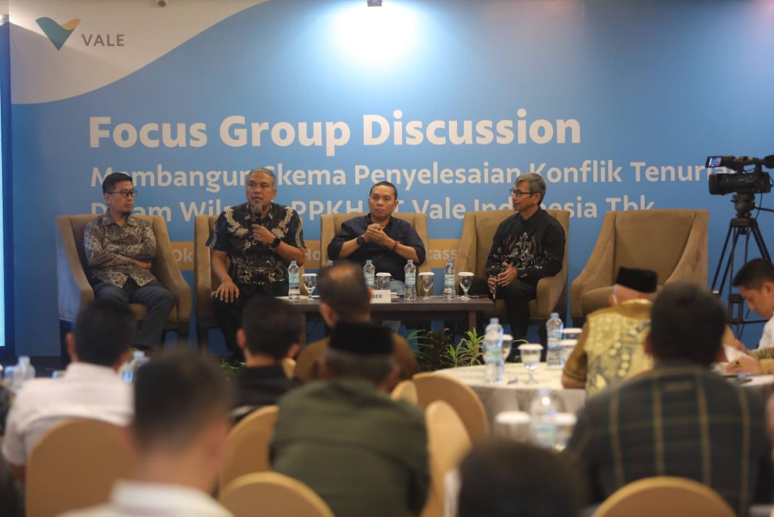 FGD penyelesaian konflik PT Vale dengan warga Loeha Raya