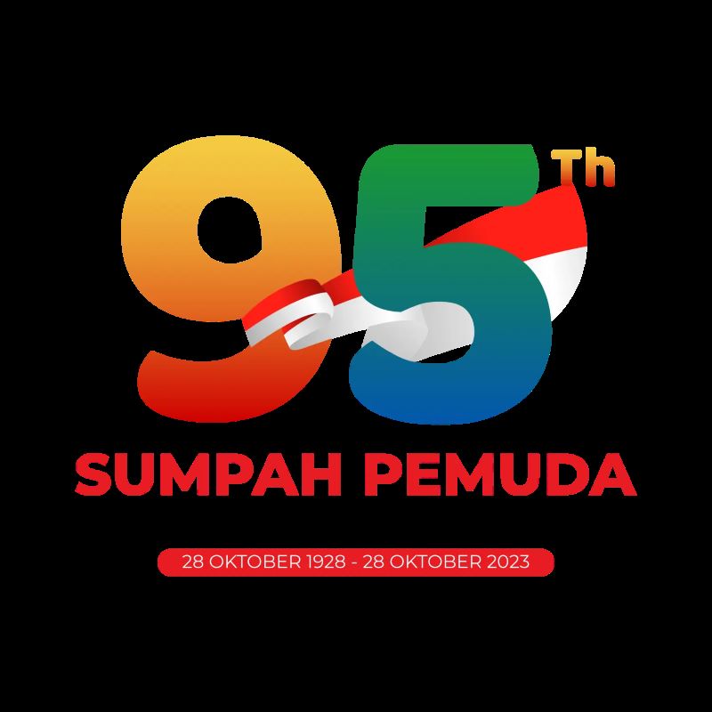 Terinspirasi dari Power Ranger, ini arti dan makna dari logo Sumpah Pemuda ke-95.