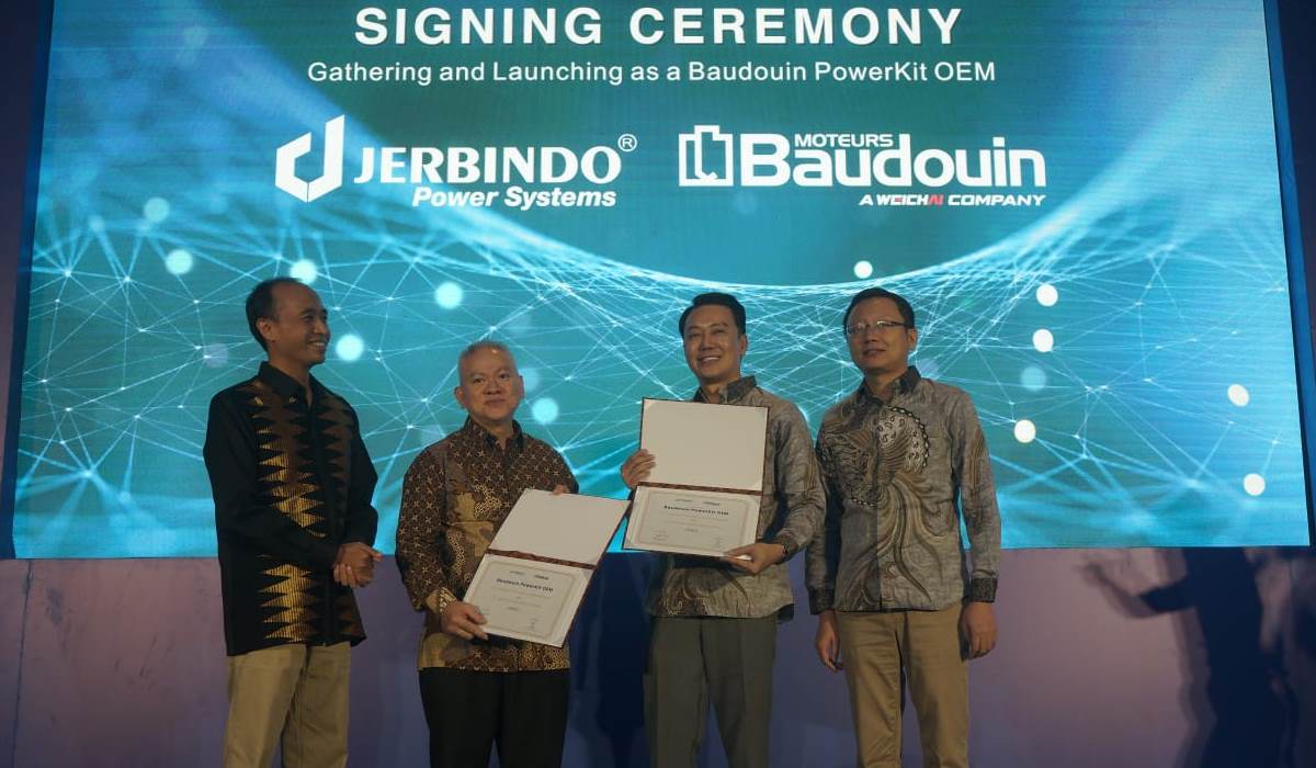 Produsen pembangkit tenaga listrik PT Conductorjasa Suryapersada resmi memasarkan produk genset bersertifikat TKDN dengan mesin Baudouin.