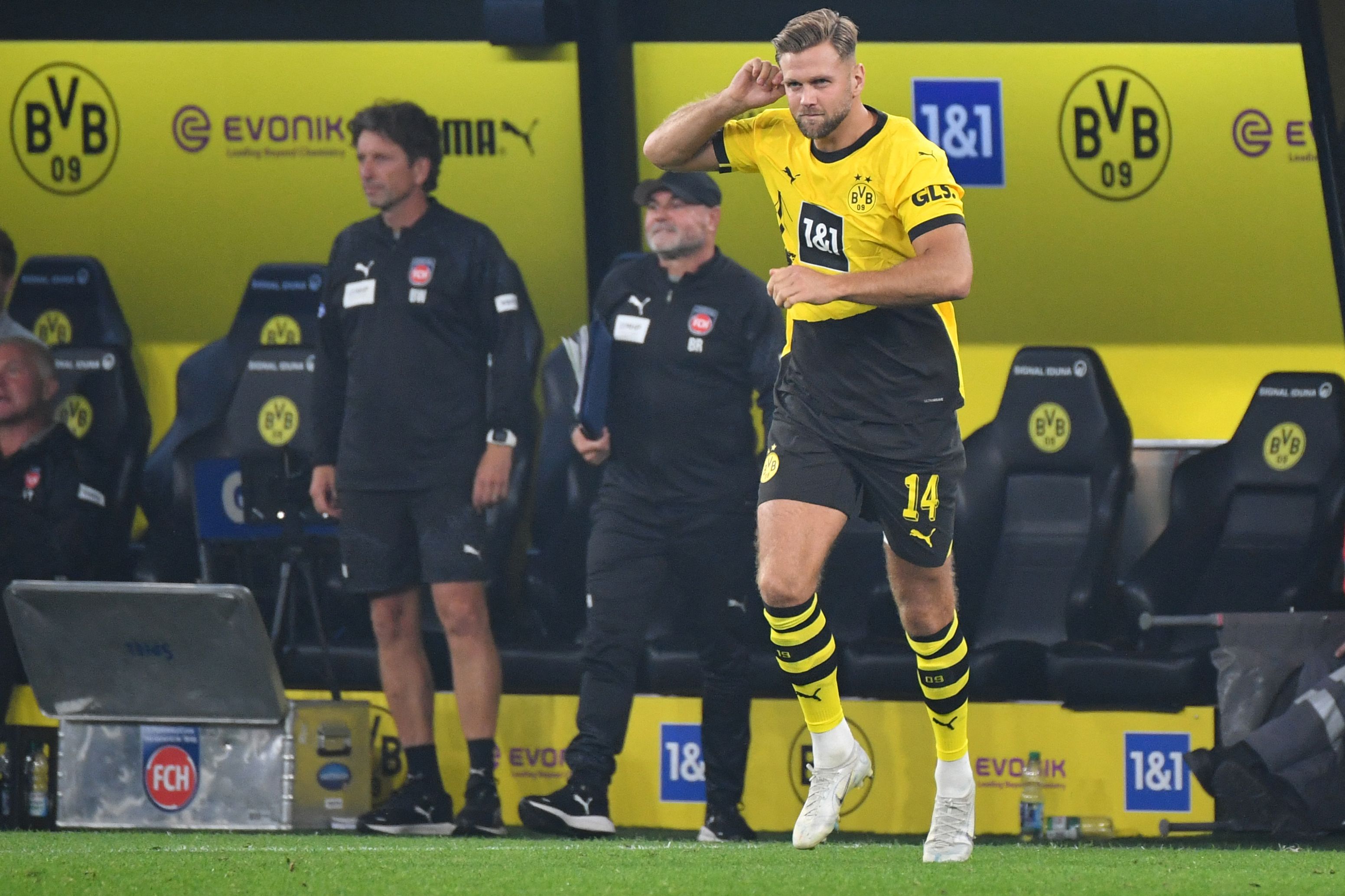 Penyerang Borussia Dortmund Niclas Fuellkrug