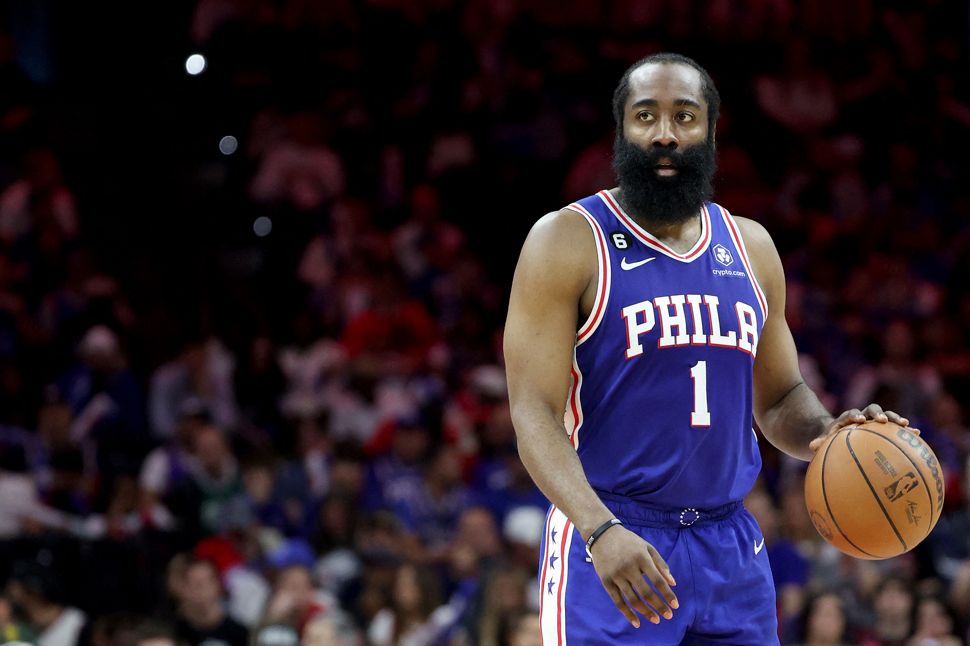 Guard Philadelphia 76ers James Harden