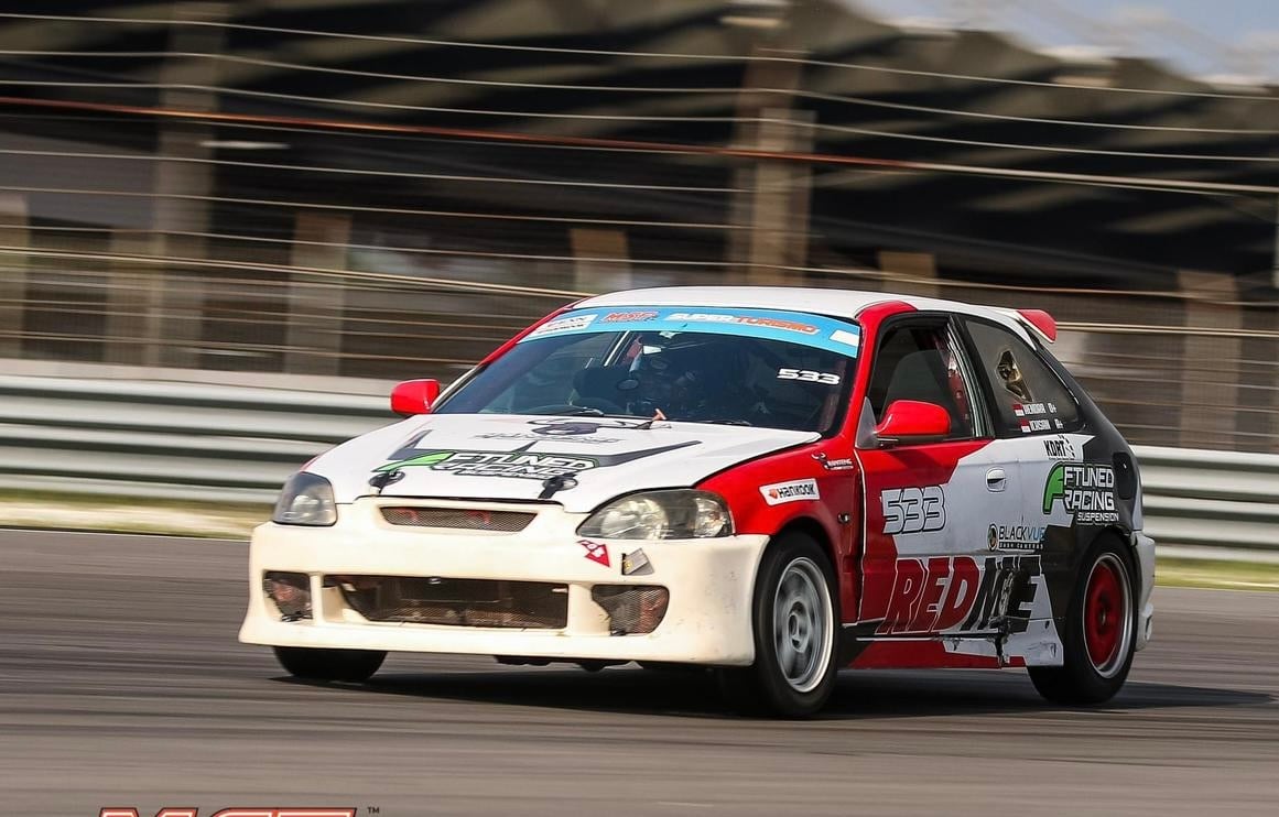 Duet Hendra Widjanarko dan M Ichsan saat membalap di ajang MSF 2023