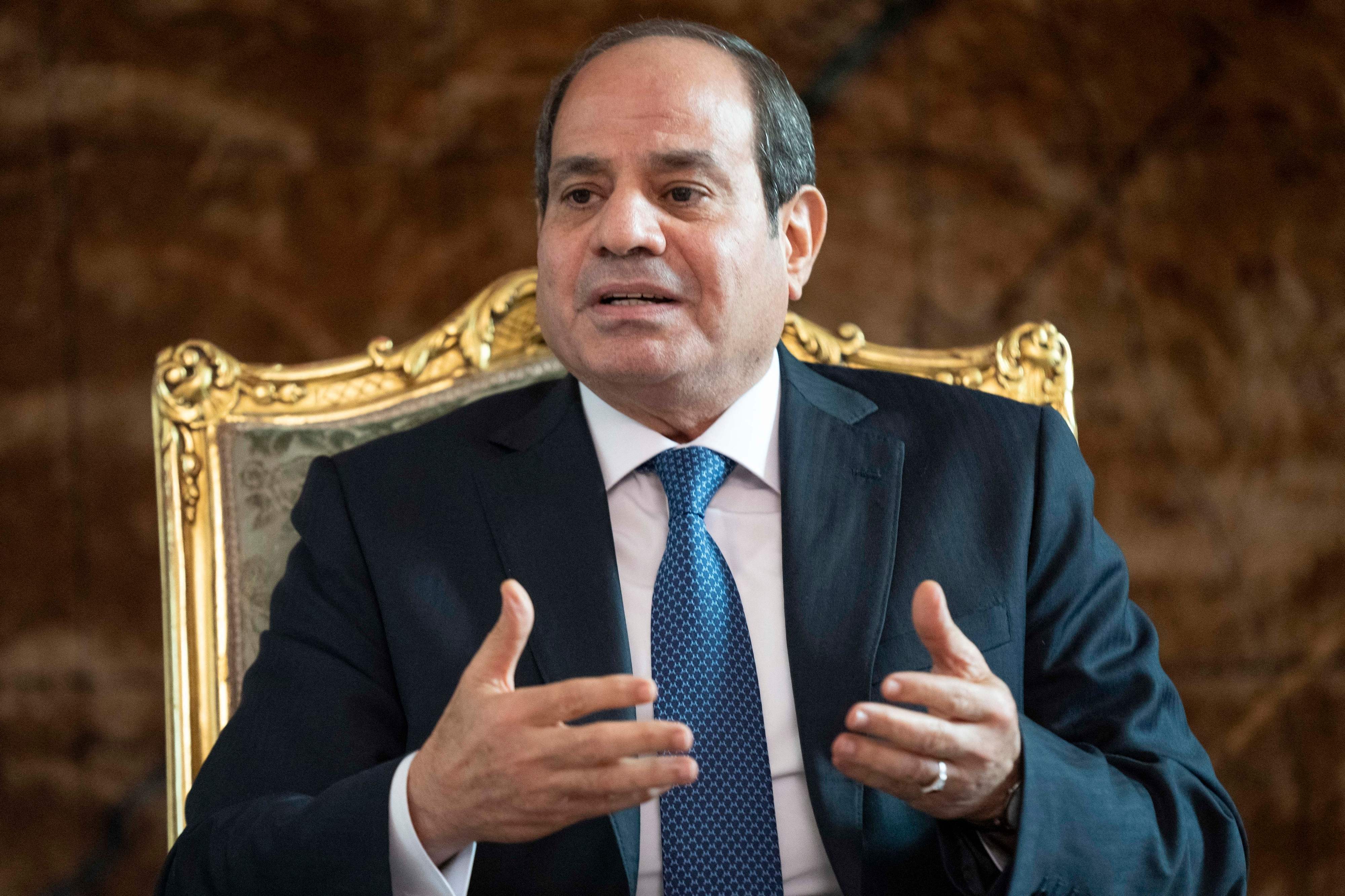 Presiden Mesir Abdel Fattah al-Sisi