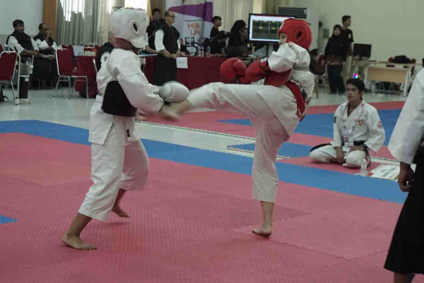 Atlet kempo saat Indonesia Martial Arts Games (IMAG).