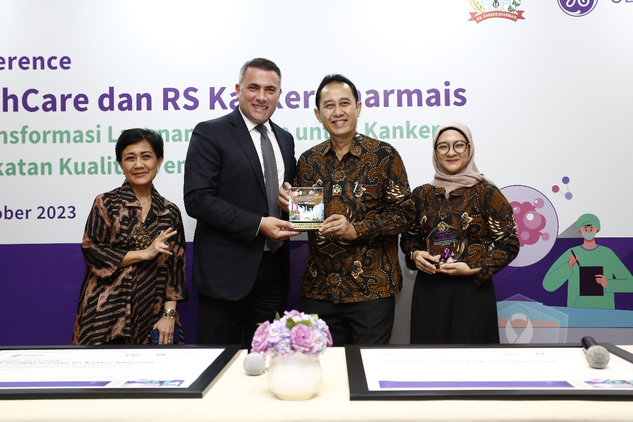 GE HealthCare dan RS Kanker Dharmais Perkuat Layanan Pasien Kanker 