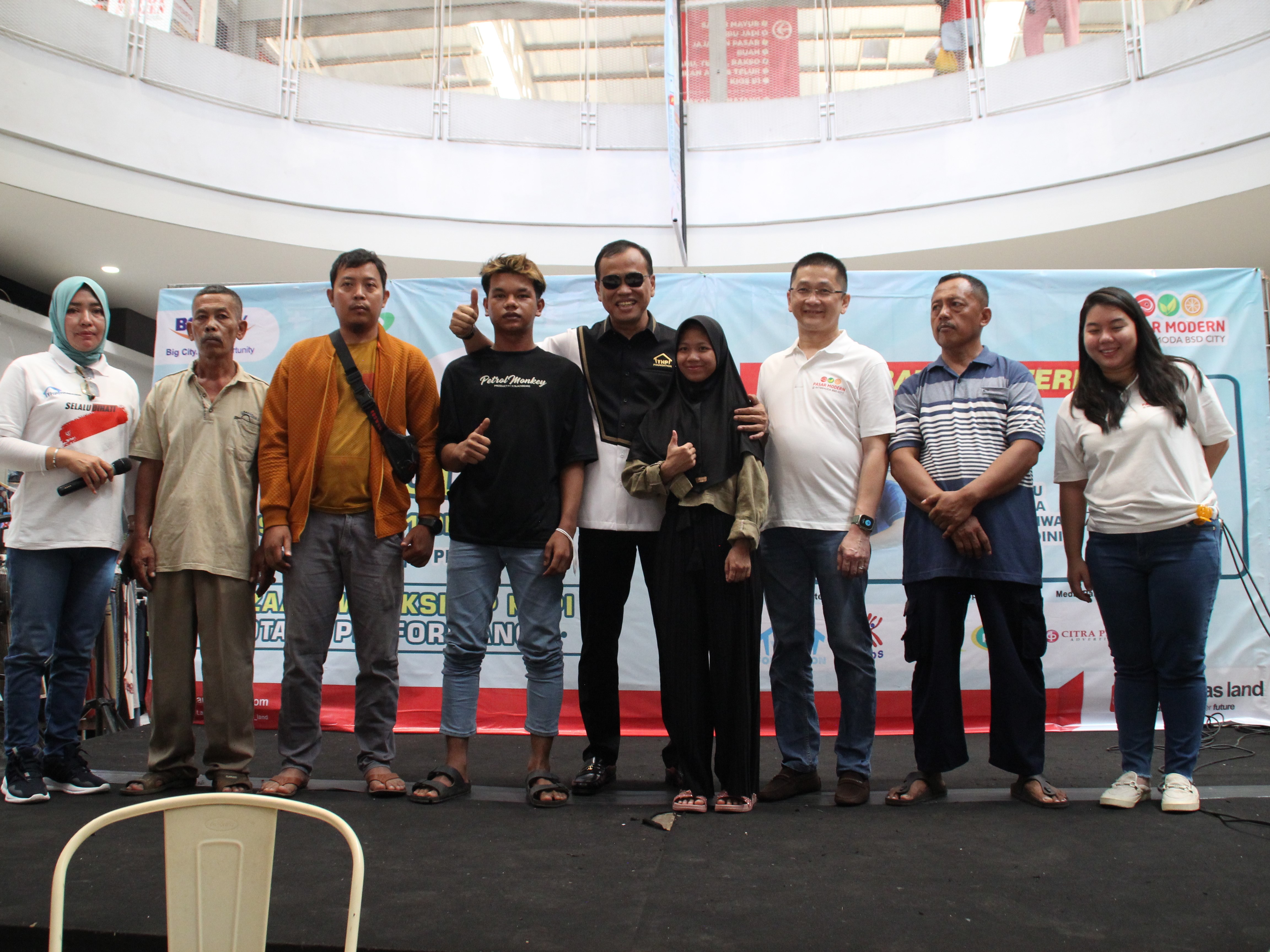 Pasar Modern Intermoda BSD City Berdayakan Penyandang Difabel
