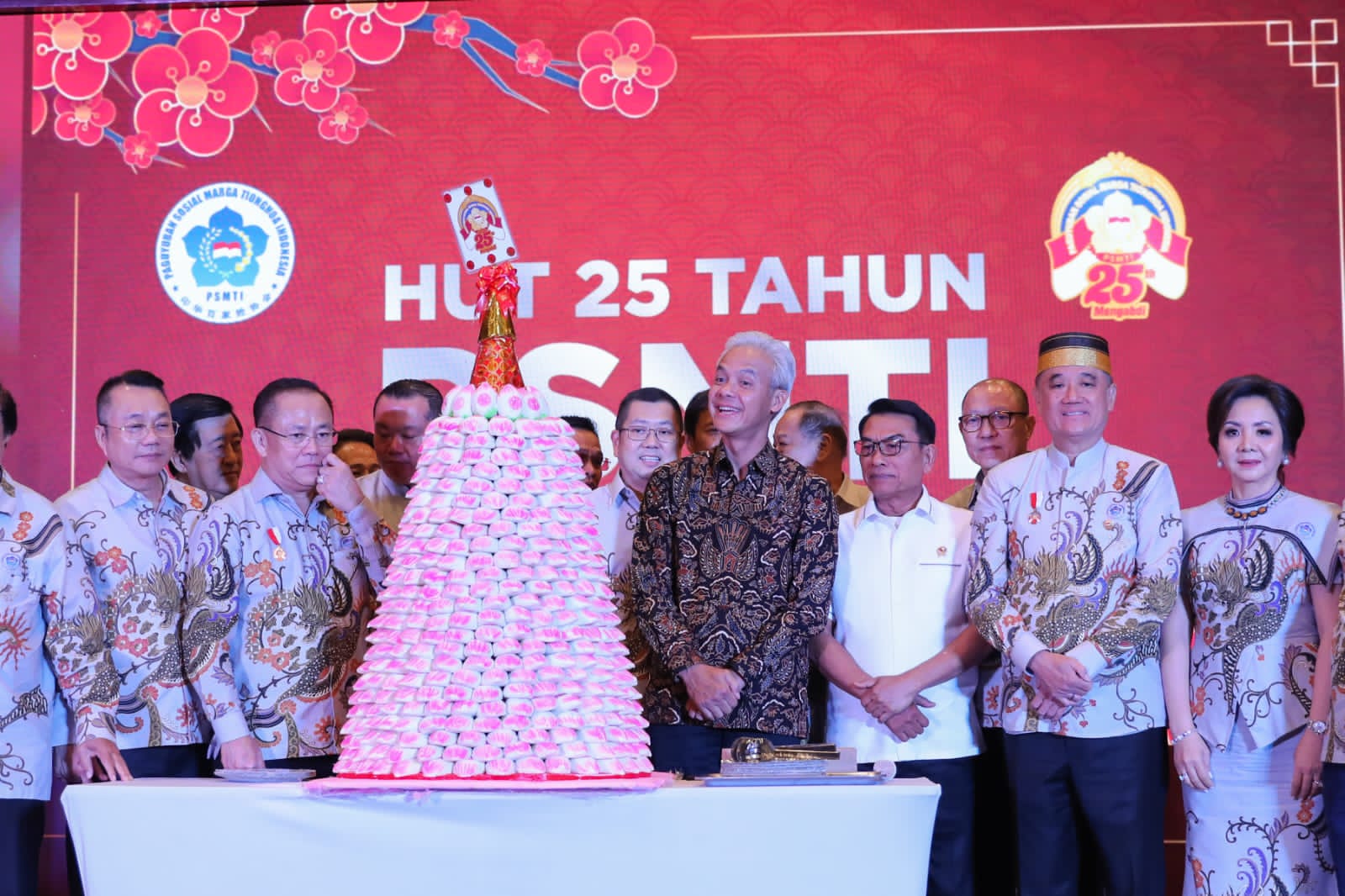Bacapres 2024 Ganjar Pranowo di HUT ke-25 PSMTI