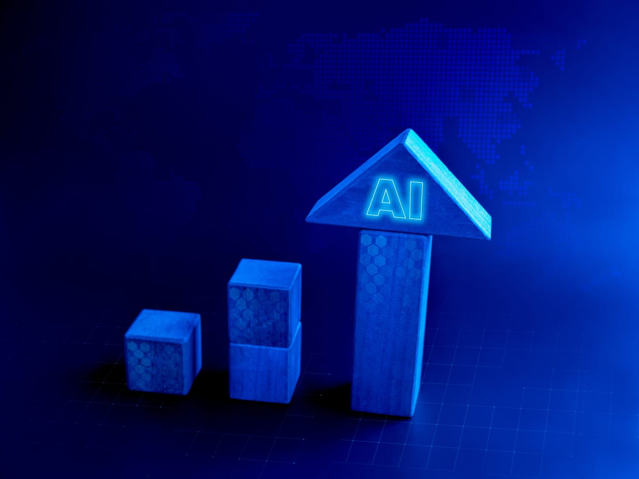 Ilustrasi kecerdasan buatan