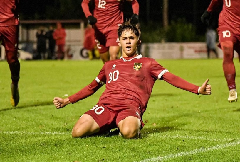 Pemain timnas U-17 Indonesia Amar Rayhan Brkic