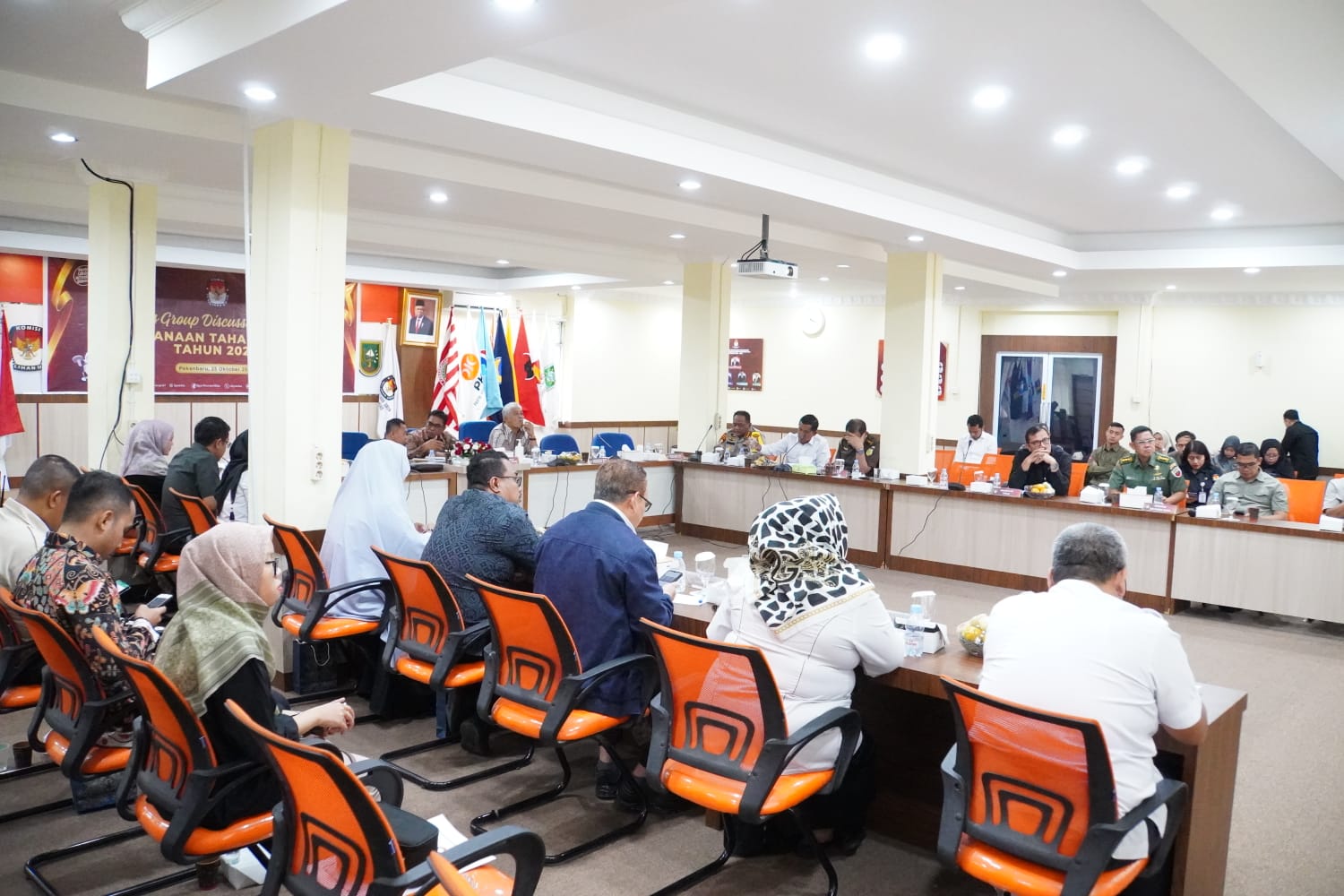 KPU Riau Gelar FGD Tahapan Pemilu 2024