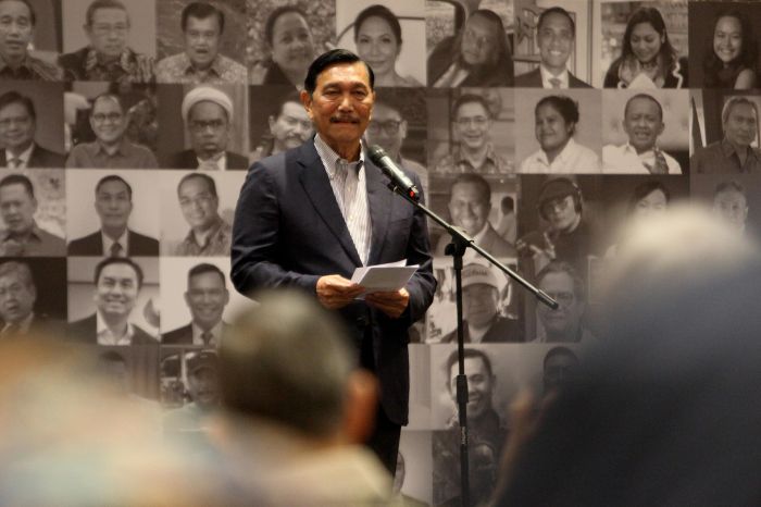 Menteri Koordinator Bidang Kemaritiman dan Investasi (Menko Marves) Luhut Binsar Pandjaitan