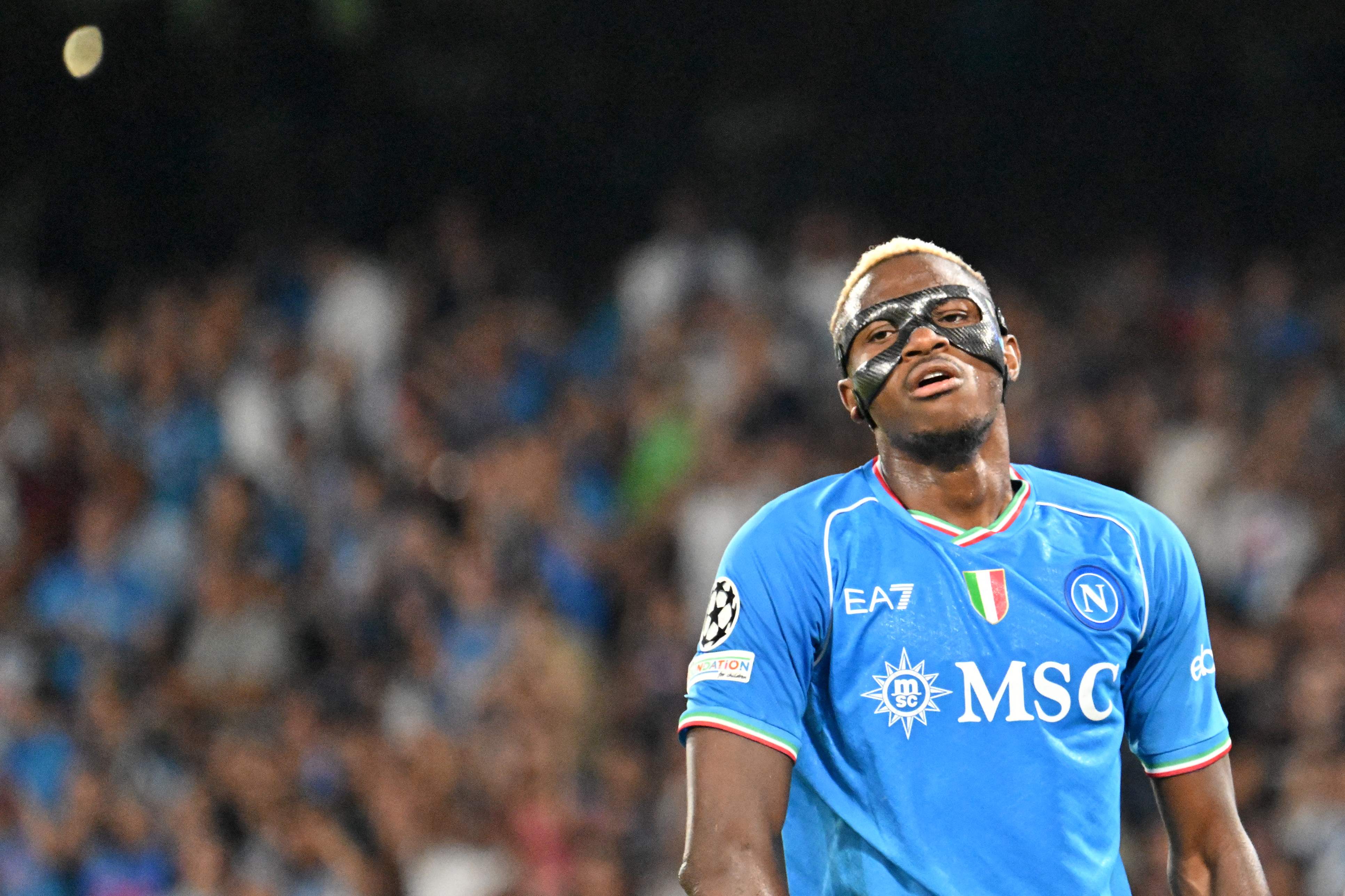 Penyerang Napoli Victor Osimhen