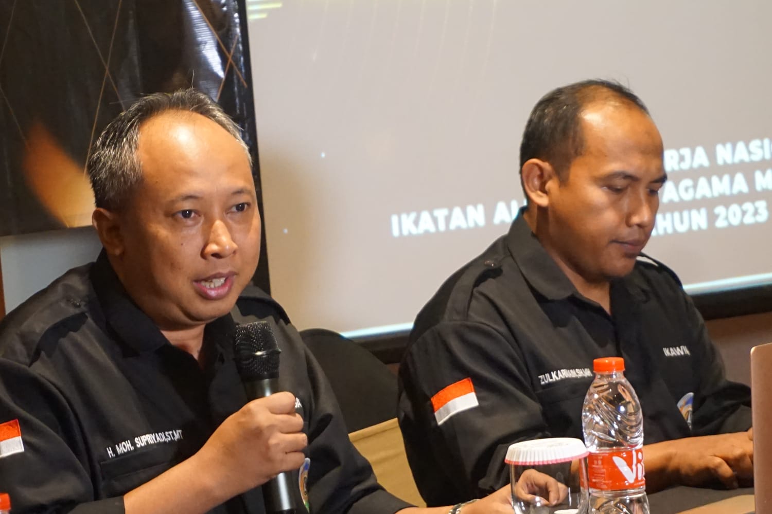 Ketua Umum Relawan Mahfud MD (Relawan MMD) Mohammad Supriyadi 