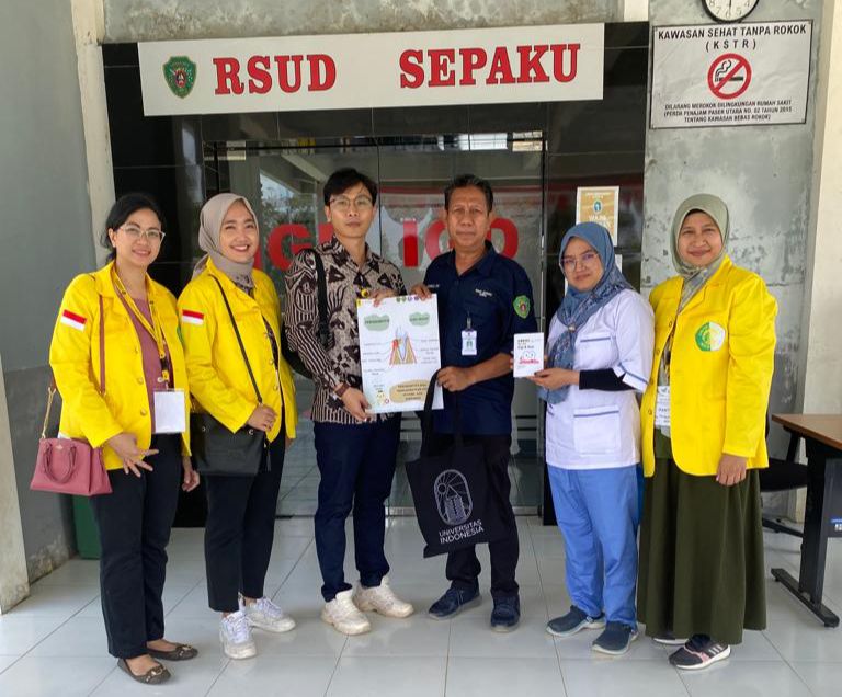 Kegiatan Pengabdian Masyarakat Departemen Periodonsia FKG UI di Penajam Paser Utara, Kalimantan Timur.