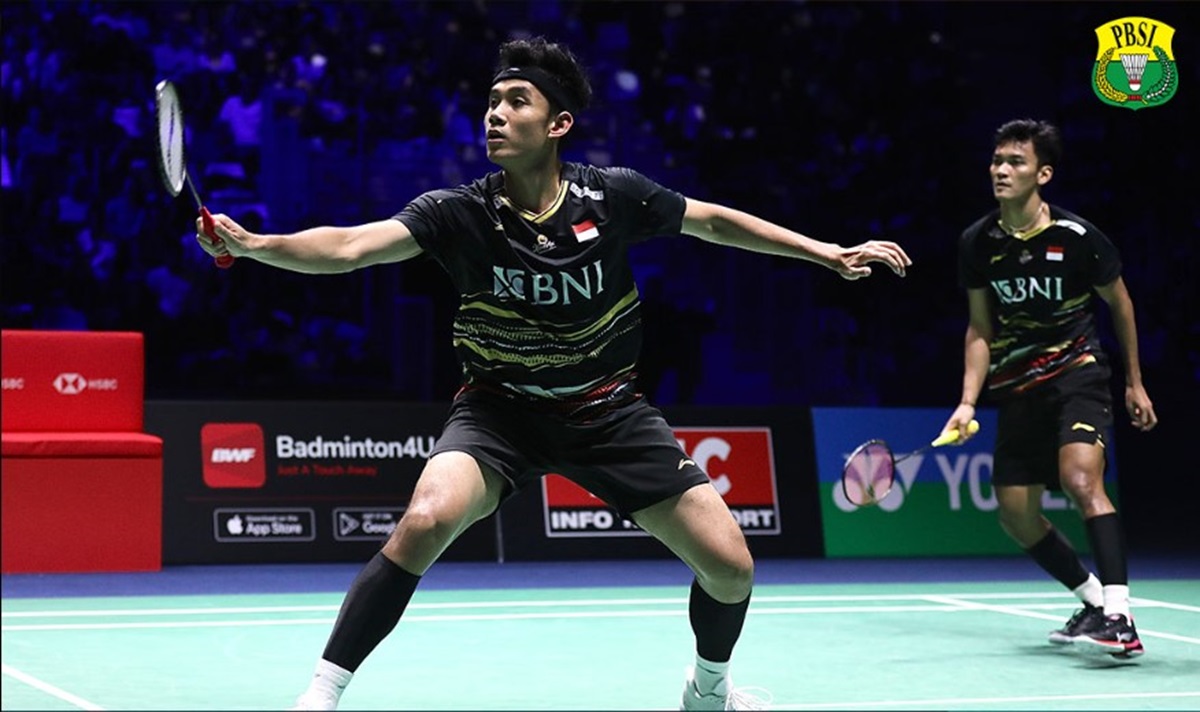 Ganda putra Indonesia Bagas Maulana/Muhammad Shohibul Fikri