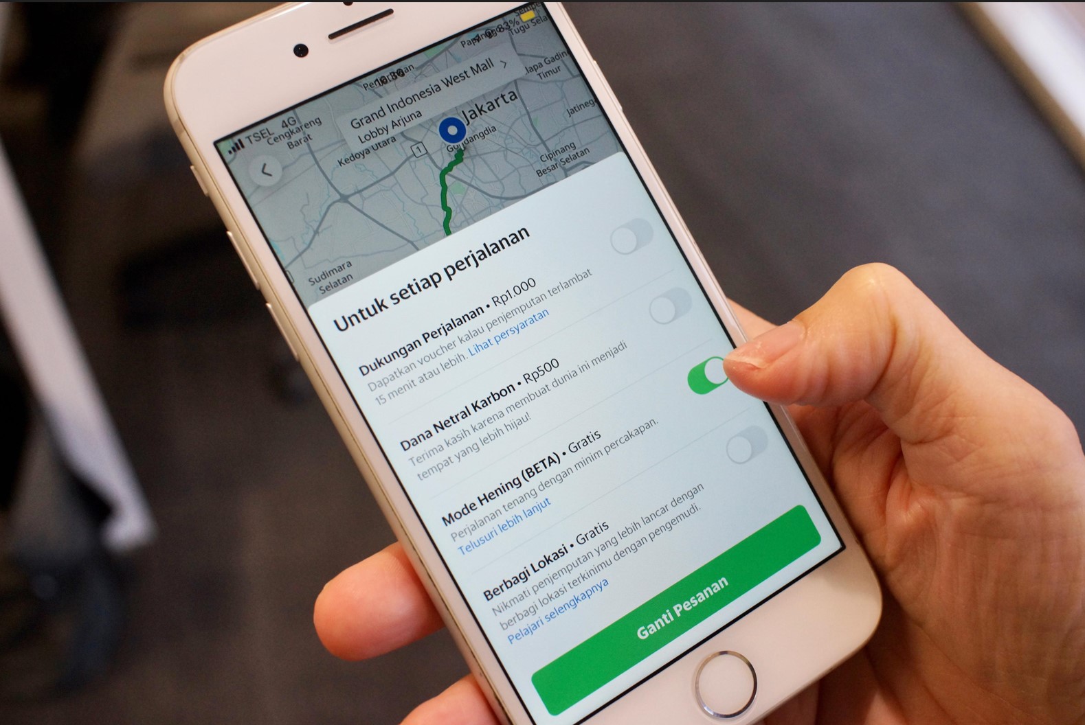 Fitur Mode Hening di GrabCar Hadir di Indonesia