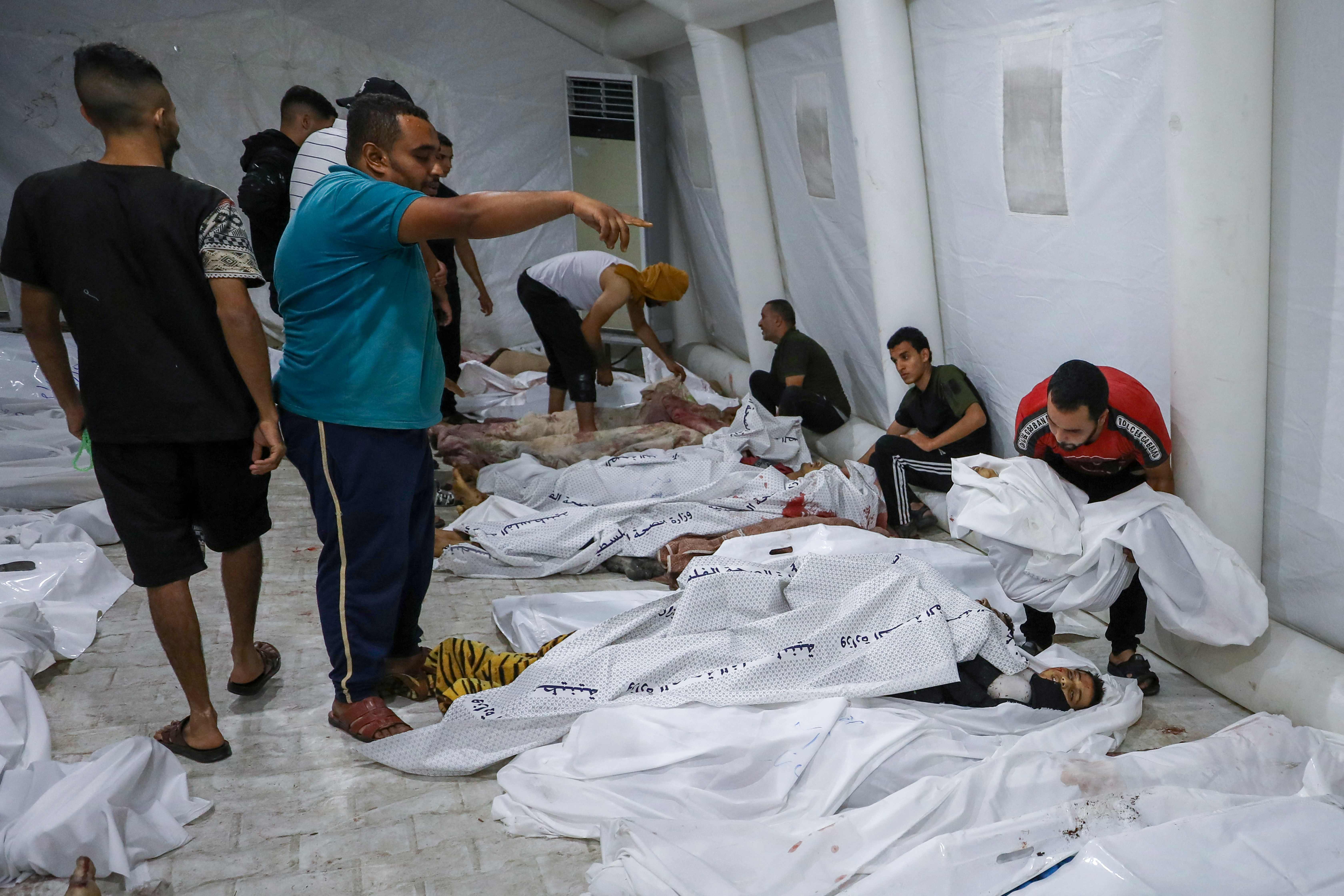 Israel Klaim Rudal yang Hantam Rumah Sakit di Gaza Ditembakkan Militan Palestina