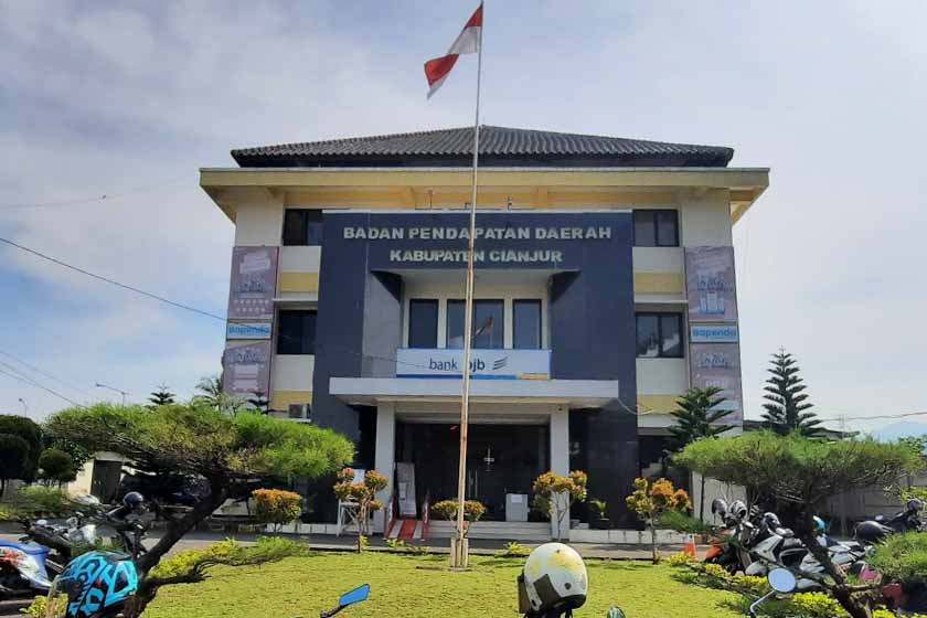 Kantor Badan Pendapatan Daerah Kabupaten Cianjur, Jawa Barat.
