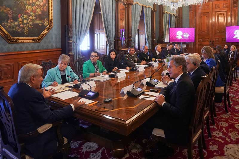 AS dan Meksiko menyatakan komitmennya meningkatkan penanganan aliran narkoba dan migran  melewati perbatasan.