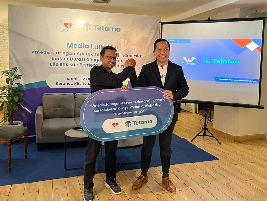 Kolaborasi Vmedis dan Tetama Efisiensikan Pemesanan Farmasi 
