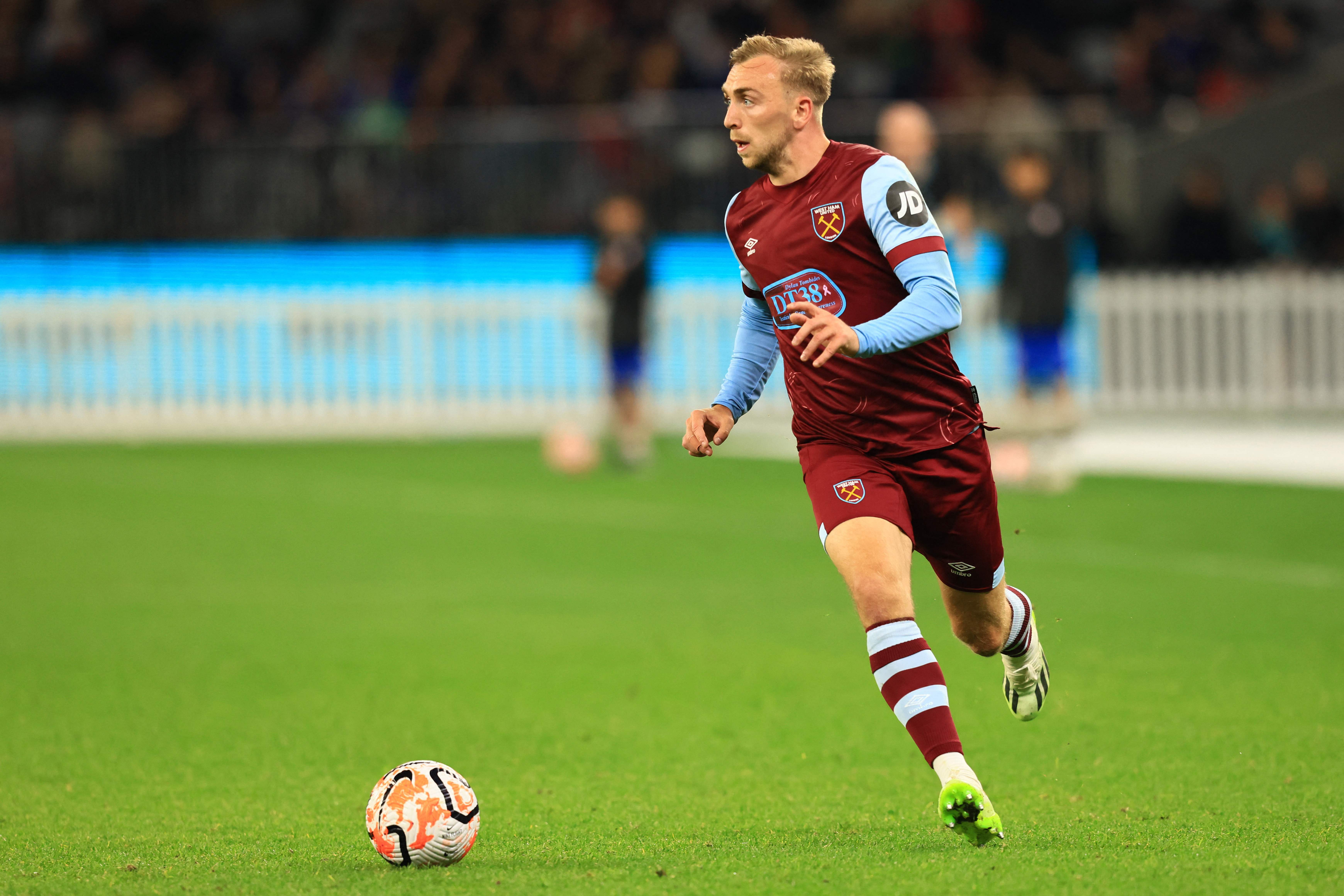 Penyerang West Ham United Jarrod Bowen