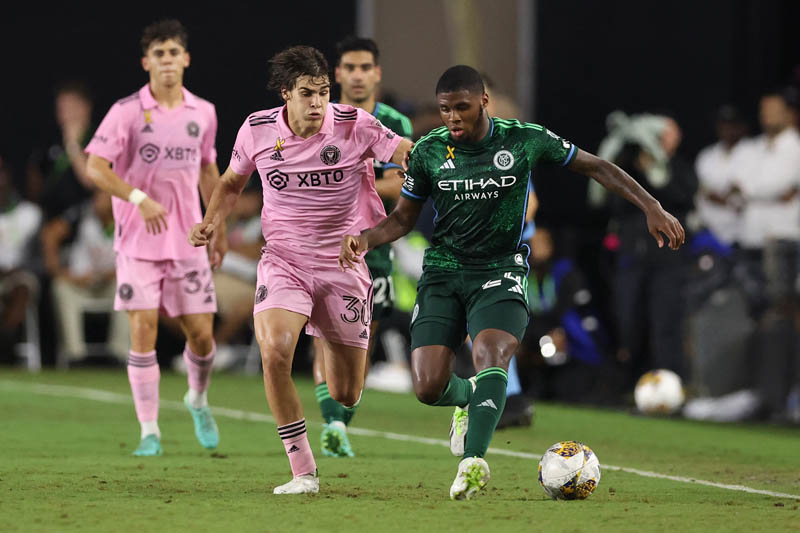 Inter Miami bermain imbang 1-1 melawan New York City FC.