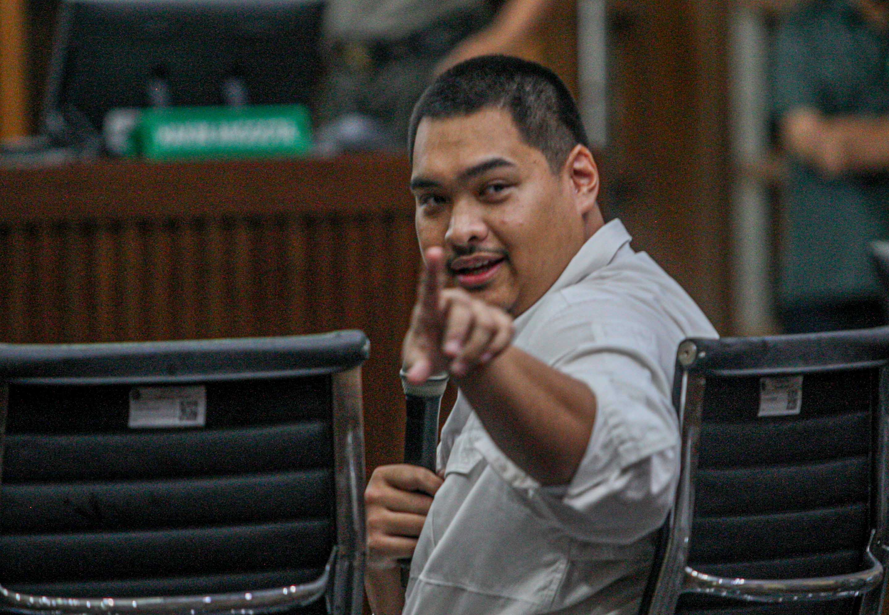 Menteri Pemuda dan Olahraga Dito Ariotedjo hadir menjadi saksi dalam sidang lanjutan kasus dugaan korupsi BTS 4G di Pengadilan Tipikor