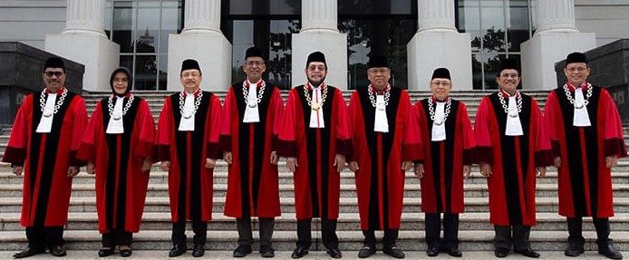 Para hakim konstitusi