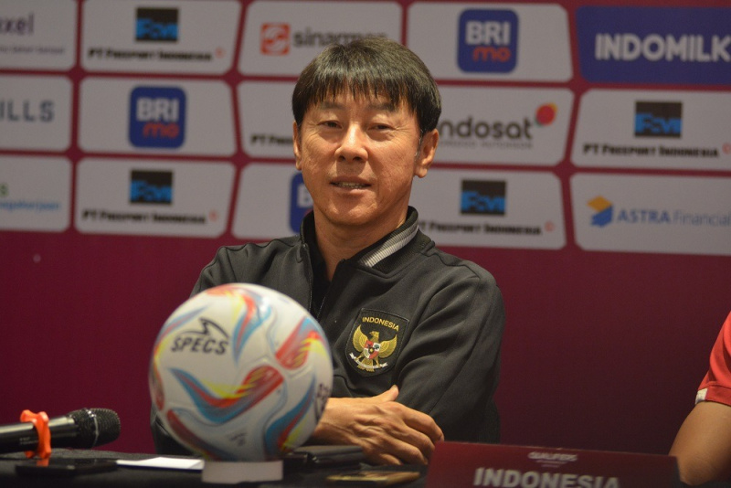 Pelatih timnas Indonesia Shin Tae Yong