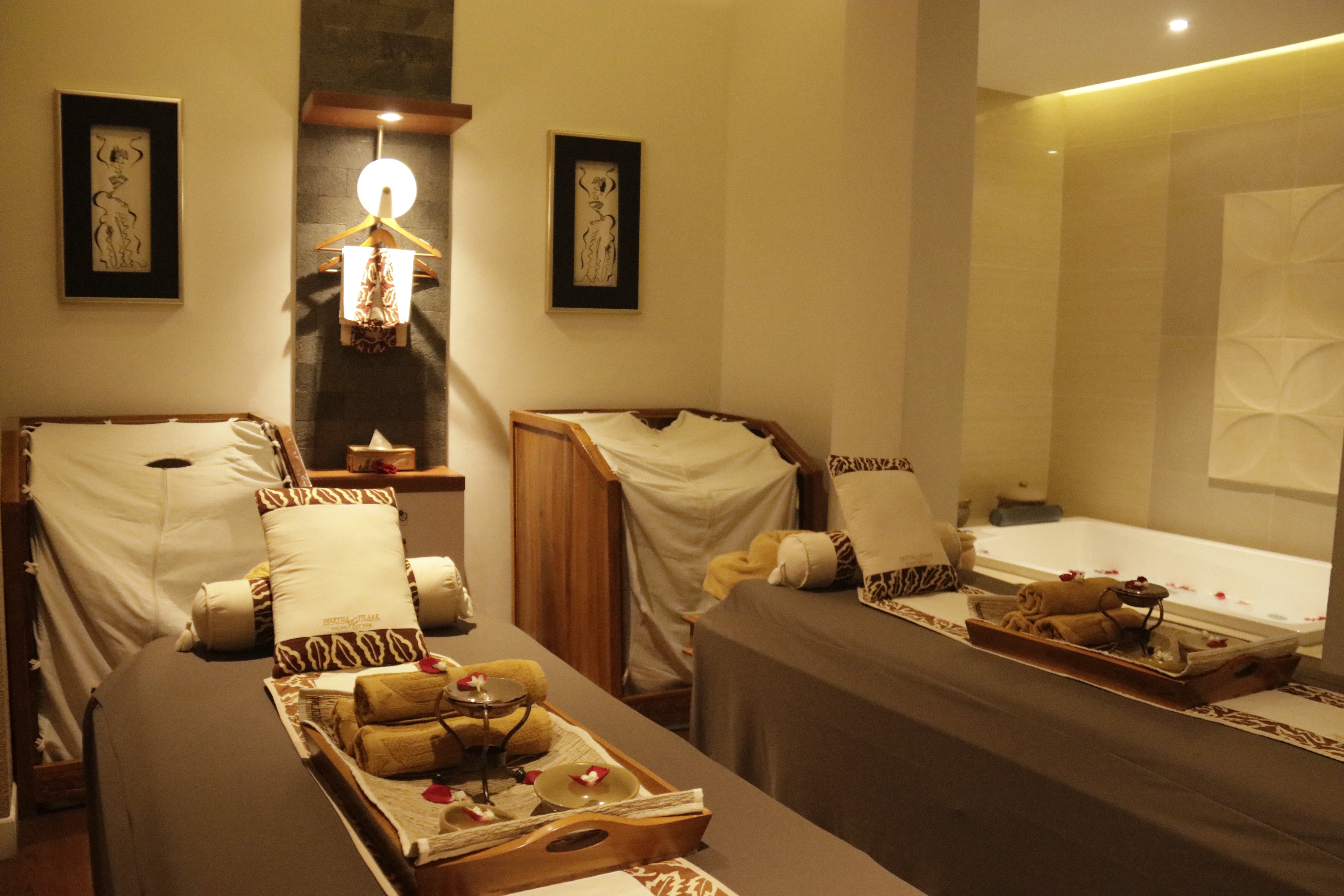 Suasana interior Martha Tilaar Spa Pondok Indah