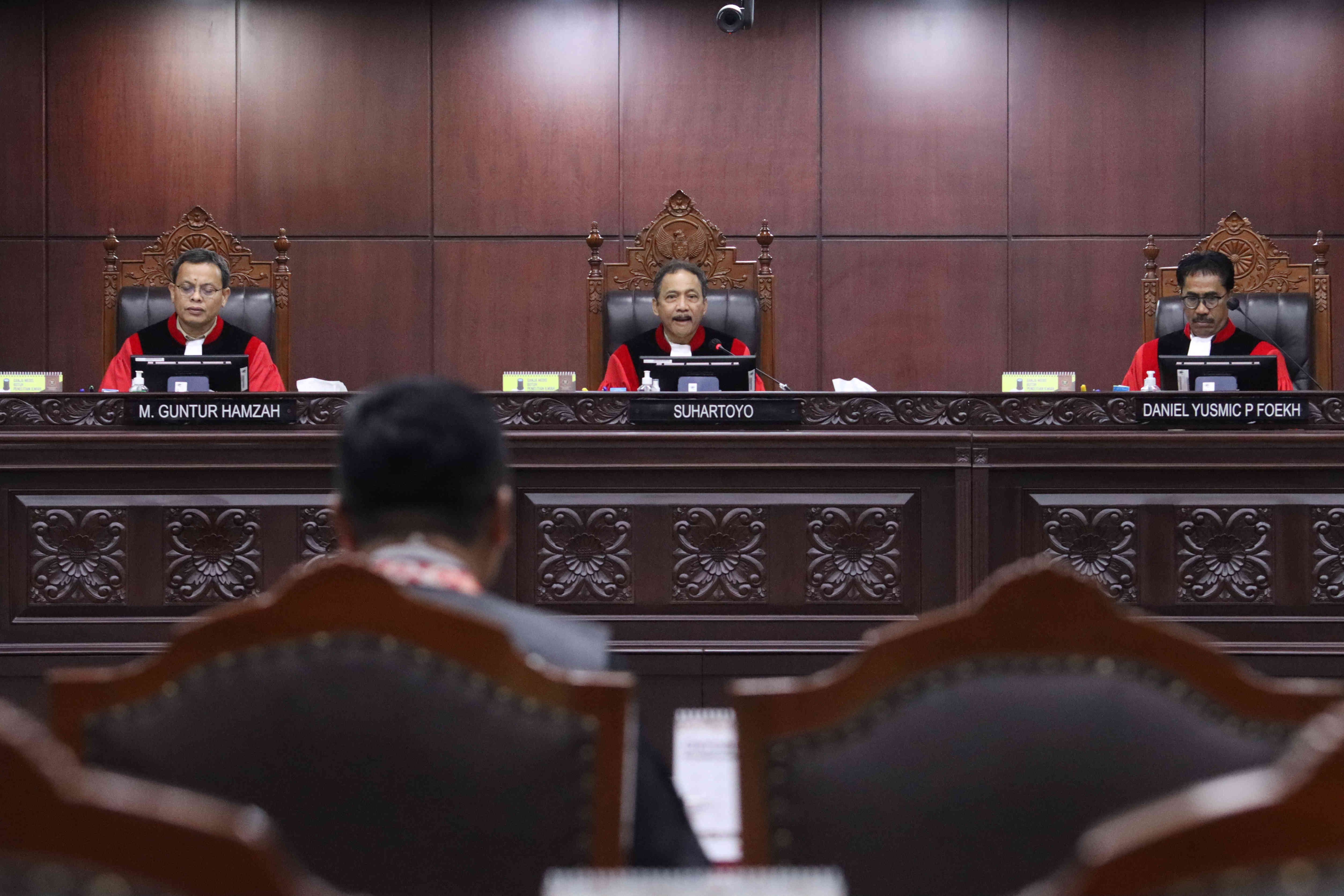Sidang MK Uji UU Pemilu 