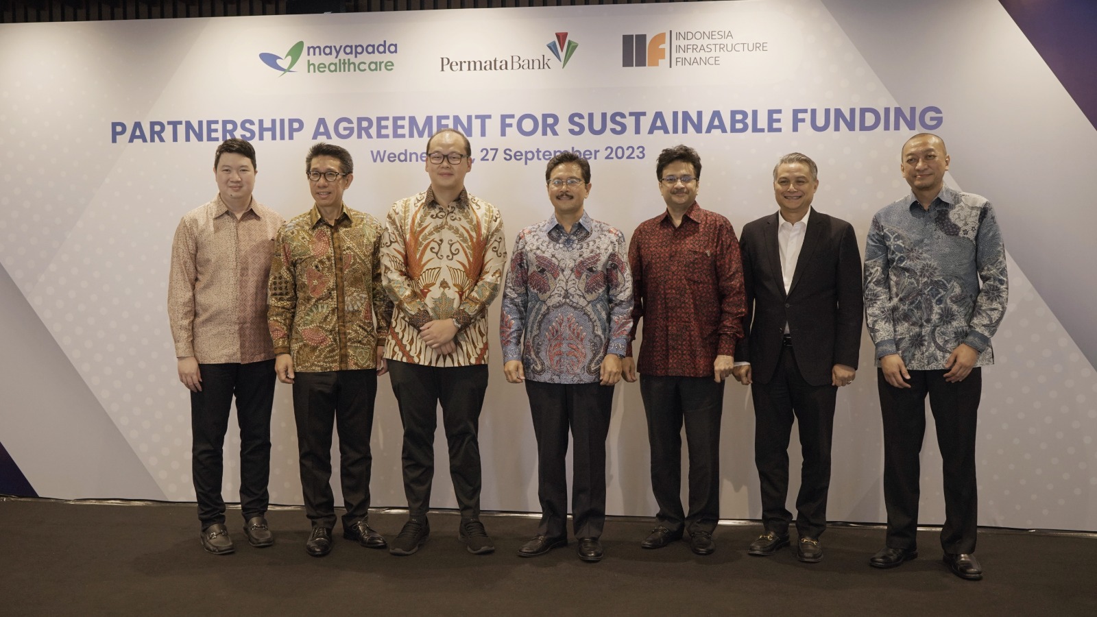 Kerja sama ditandai dengan seremoni penandatanganan Facility Agreement di Kantor IIF, Kawasan SCBD, Sudirman, Jakarta Selatan.