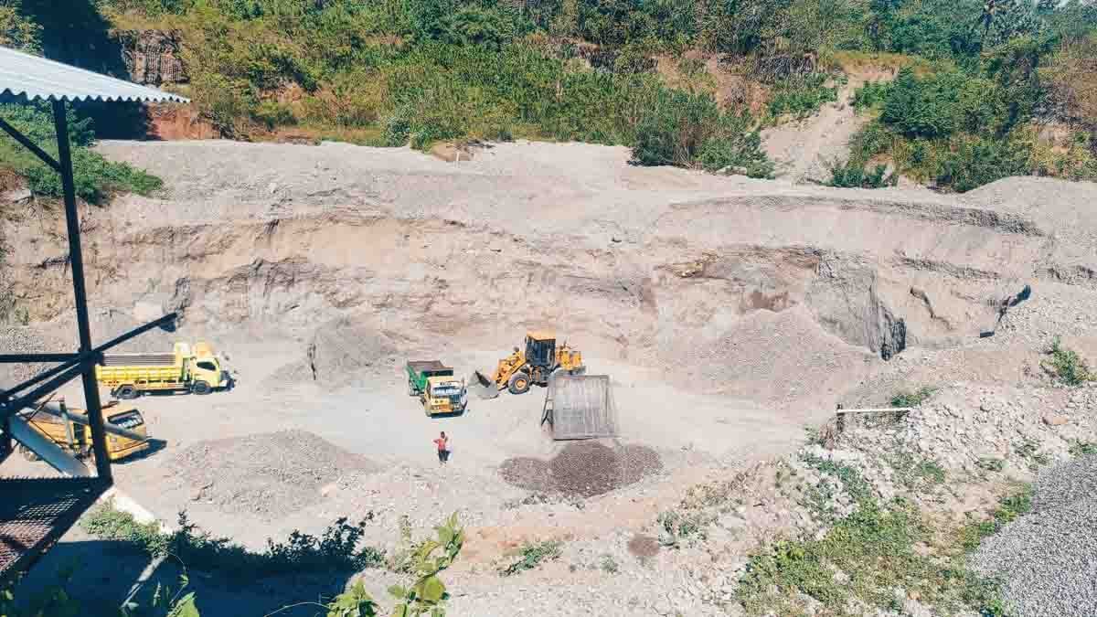 Ilustrasi - Dinas ESDM DIY melayangkan surat imbauan untuk menghentikan kegiatan tambang galian C ilegal. 