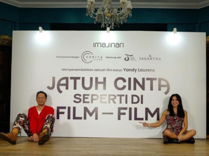 Aktor Ringgo Agus Rahman (kiri) dan Nirina Zubir  