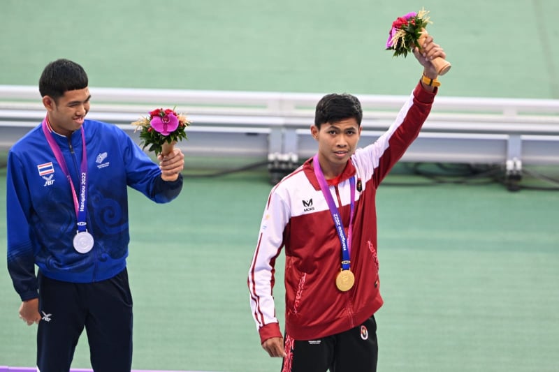 Pelari Saptoyoga Purnomo sumbang emas perdana Indonesia di Asian Para Games Hangzhou 2022