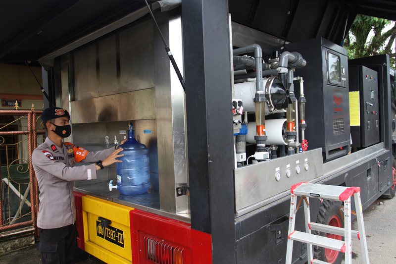 Krisis Air Bersih Meluas Dinas Sosial Kalsel Tambah Unit Water Treatment