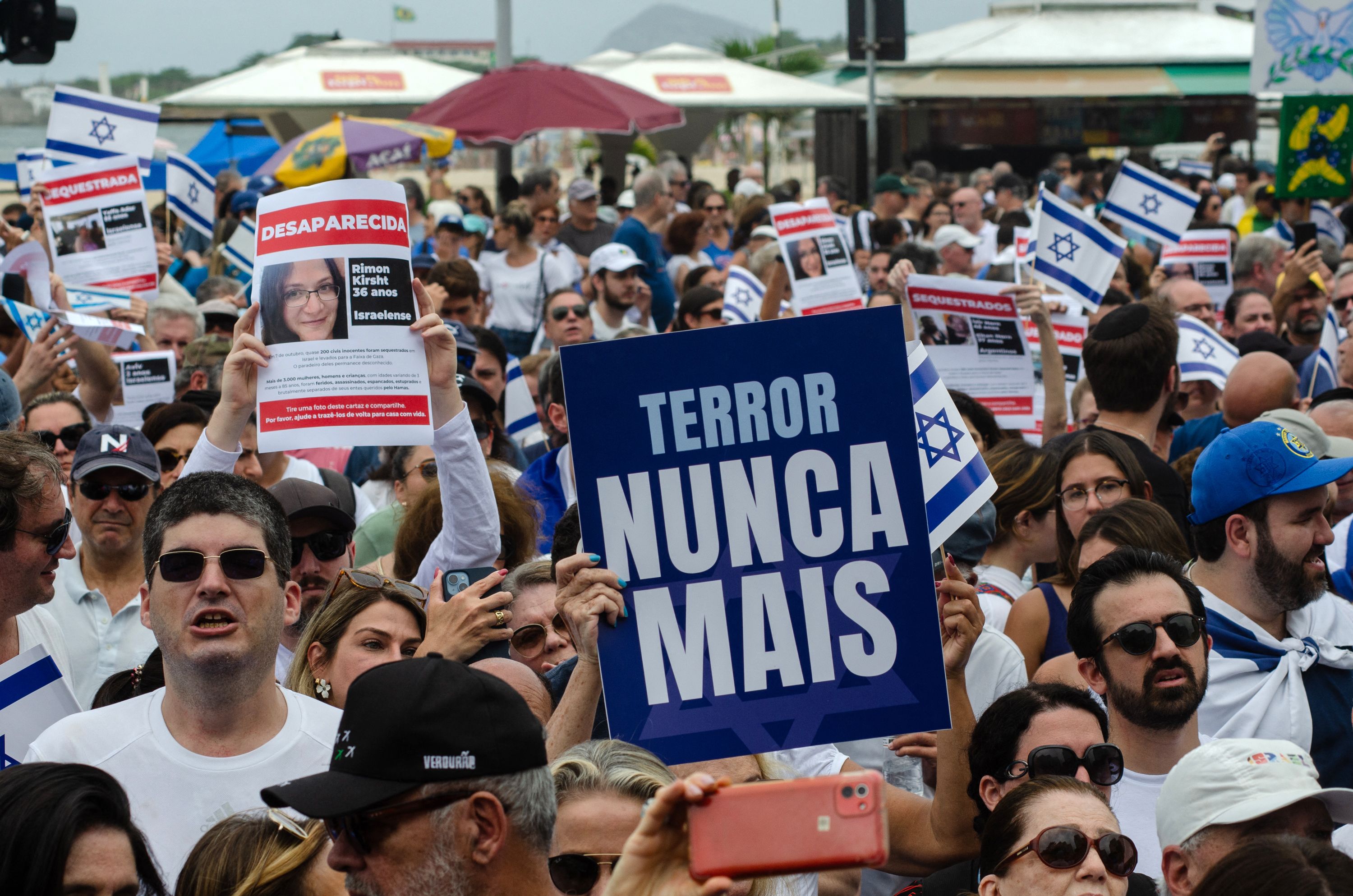 Demonstrasi Pro-Israel Digelar di Rio de Janeiro
