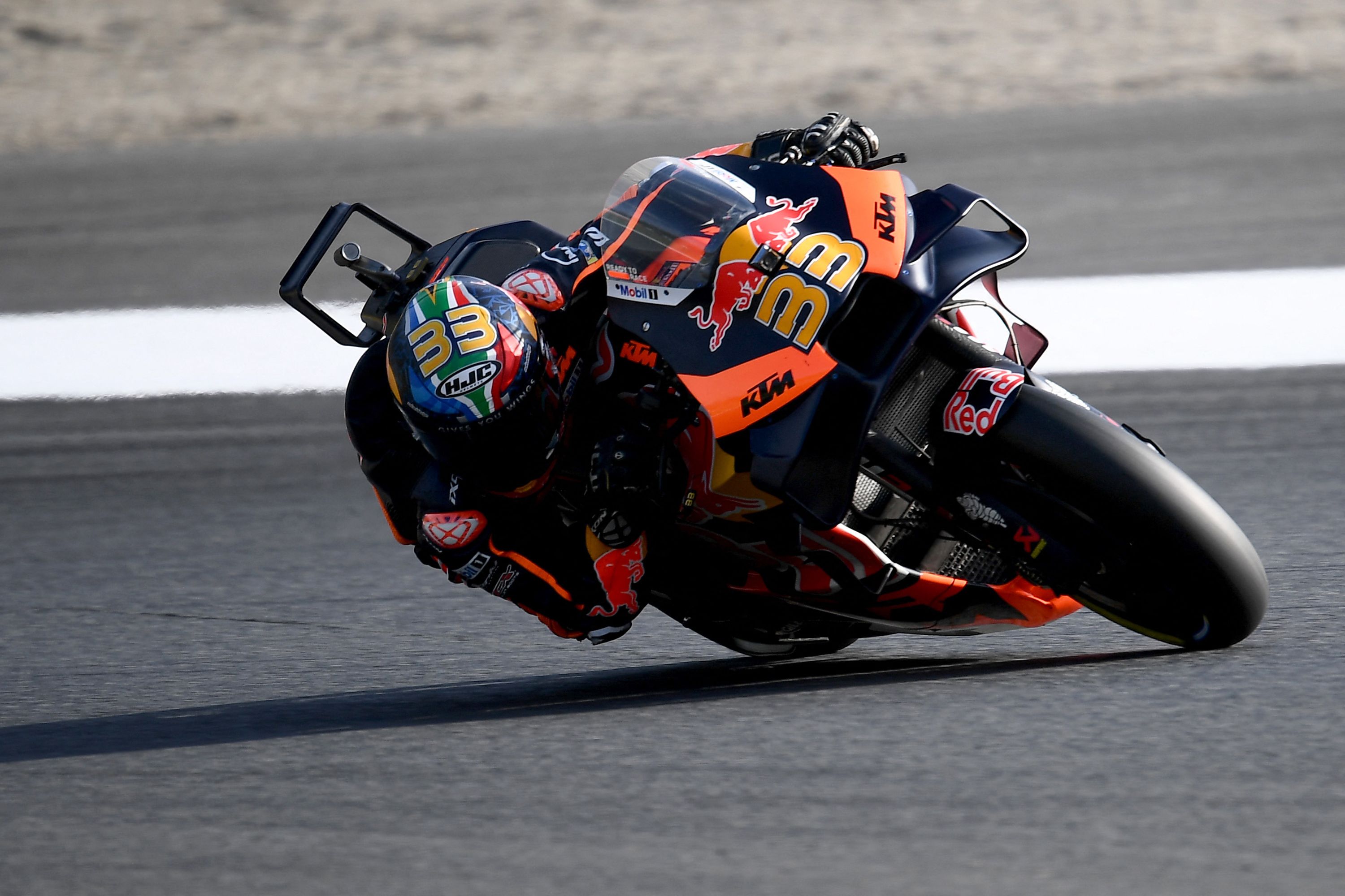 Pembalap Red Bull KTM Factory Racing Brad Binder