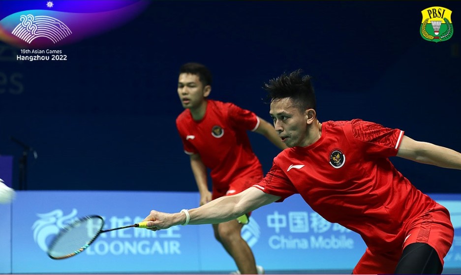 Ganda putra Indonesia Fajar Alfian/Muhammad Rian Ardianto