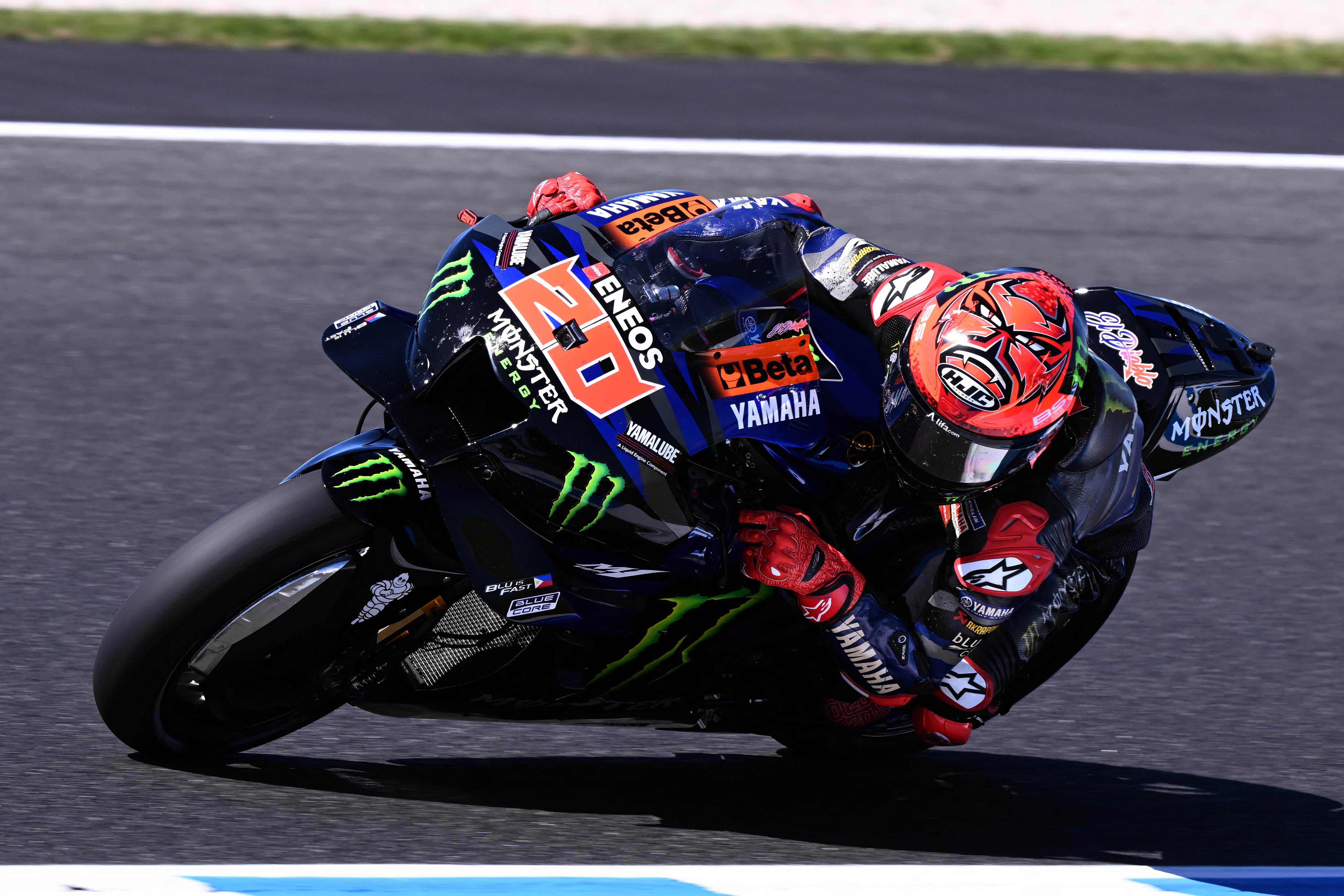 Pembalap Monster Energy Yamaha Fabio Quartararo