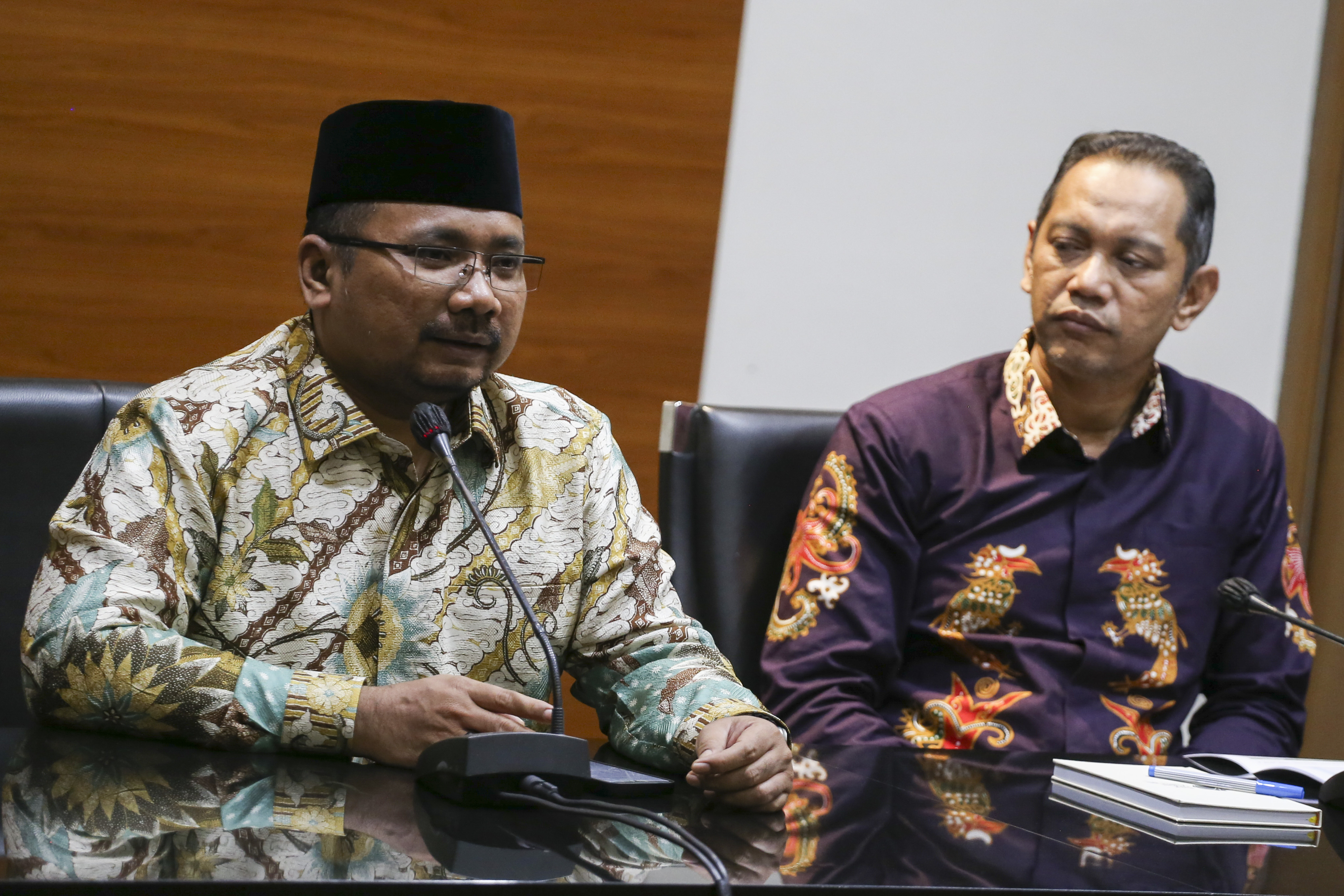 Menteri Agama Yaqut Cholil Qoumas tegaskan Bacapres tidak diundang dalam peringatan Hari Santri