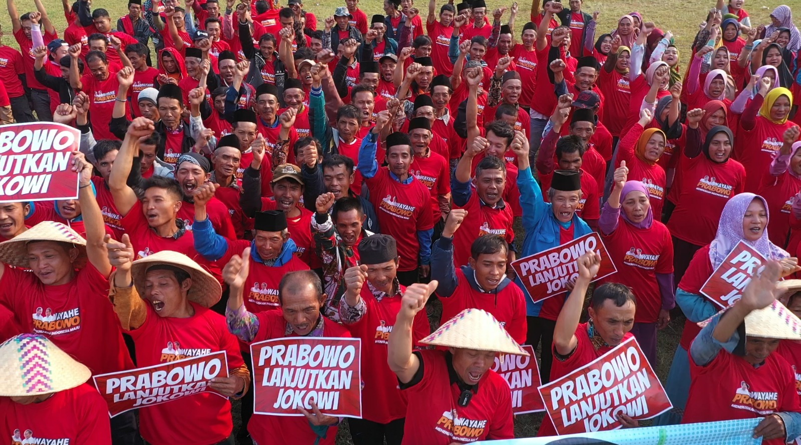 Dukungan pada capres Prabowo Subianto