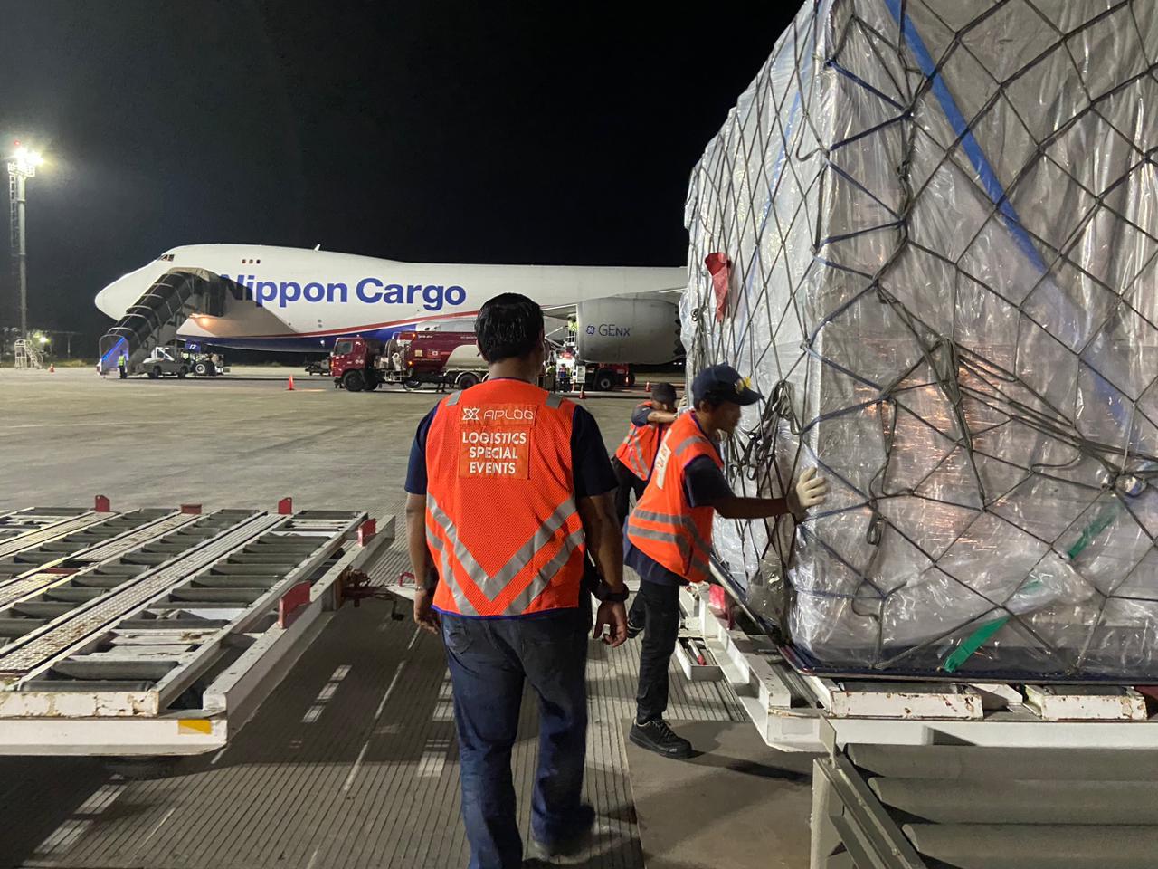 APLog menangani kargo MotoGP Mandalika