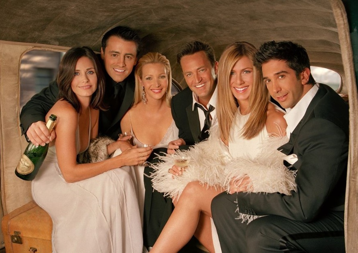 Para pemeran di serial Friends