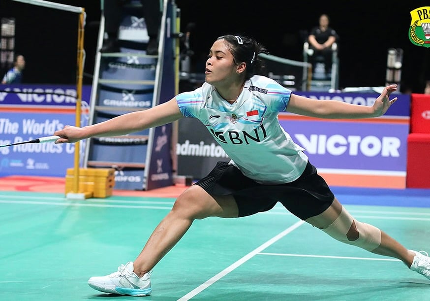 Tunggal putri Indonesia Gregoria Mariska Tunjung