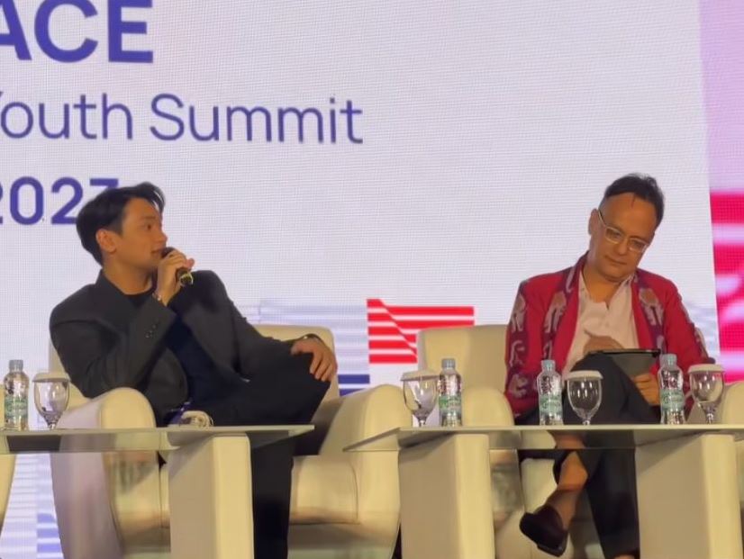  Afgan selaku panelis dalam wicara bertajuk Tunes, Tech, and Triumph: Mastering Digital Music Success