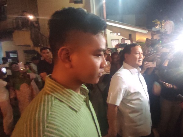 Pertemuan Gibran Rakabuming Raka dan Prabowo Subianto Mei silam.