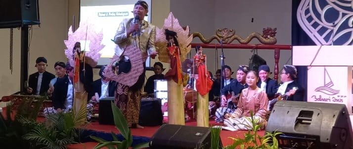 Acara Mewujudkan Pemajuan Kebudayaan di Tengah Masyarakat Digital di Tegal, Jawa Tengah, Selasa (24/10/2023)
