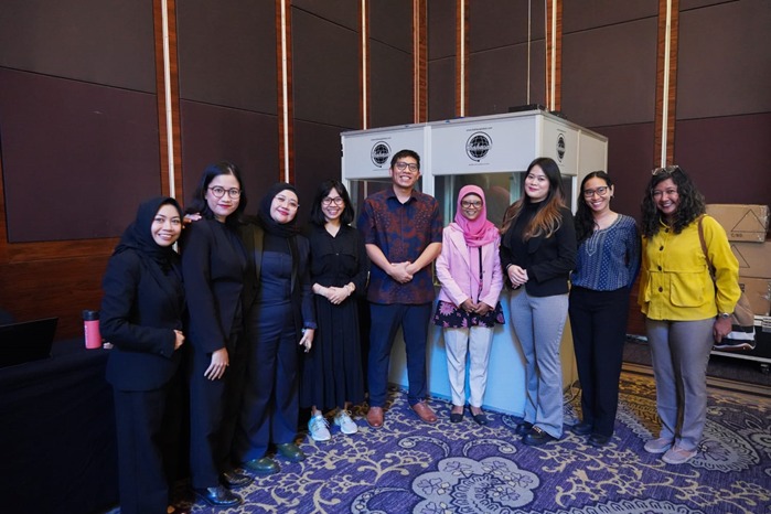 Tim Bahasa Global (BG) dan Global Virtual Event (GVE) turut menyemarakkan Trade Expo Indonesia (TEI) 2023 di ICE), BSD, Serpong, Tangerang. 