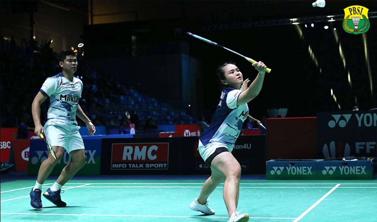 Ganda campuran Indonesia Praveen Jordan/Melati Daeva Oktavianti